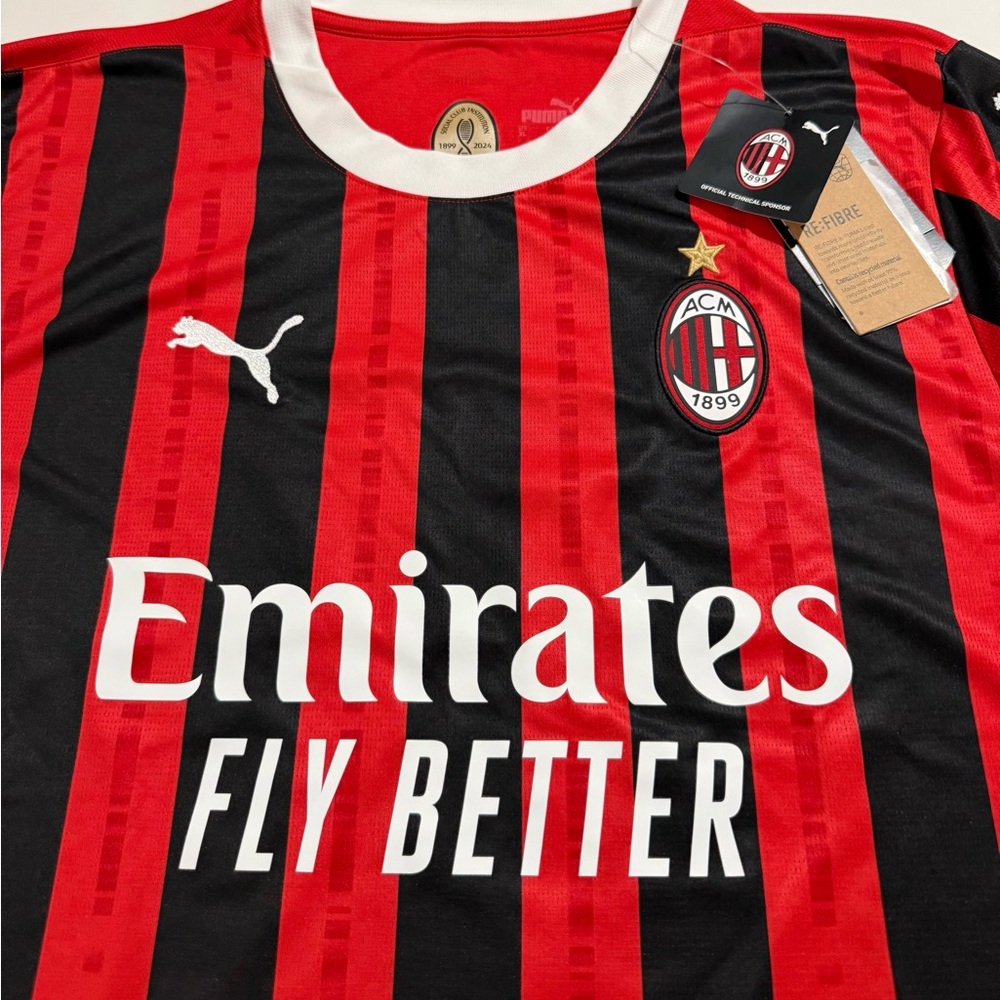 2024-25 AC Milan Home Shirt Pulisic #11  size XL. - Picture 2 of 8